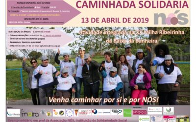 NÓS promove Caminhada Solidária a 13 de Abril